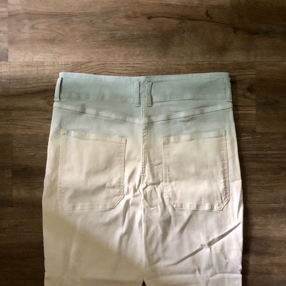 HP 🎉 NWT Anthro Pilcro High Rise Dip Dyed Slim Jeans - Picture 11 of 13